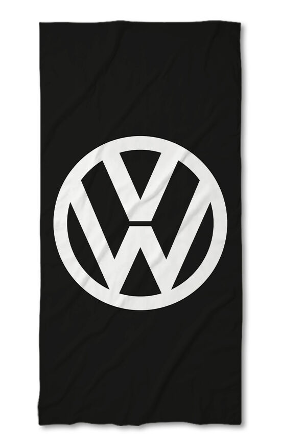 Beach Towel Volkswagen black