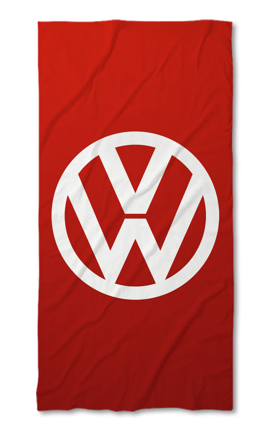 Beach Towel Volkswagen red