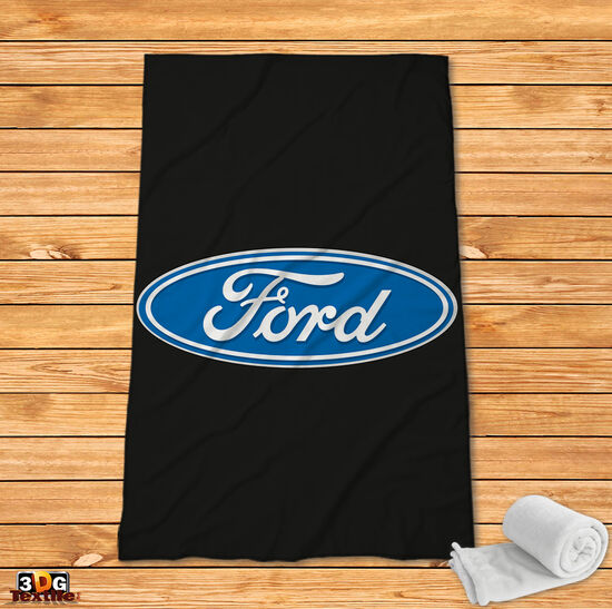 Fleece Blanket Ford black