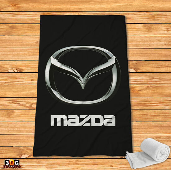 Fleece Blanket Mazda black