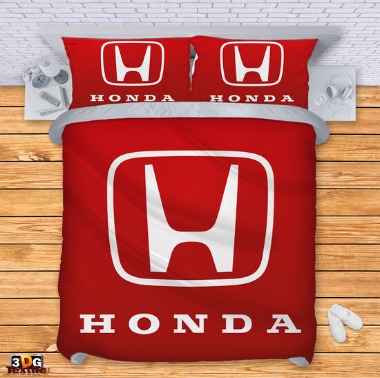 Bed Linen Honda red