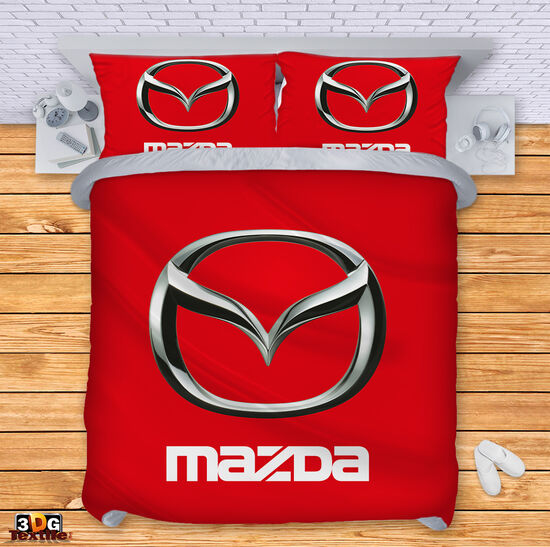 Bed Linen Mazda red