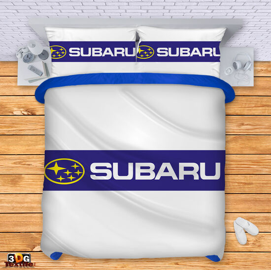 Bed Linen Subaru white