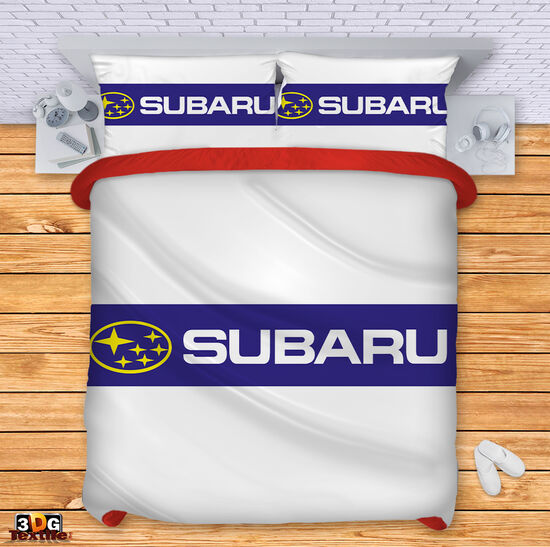 Bed Linen Subaru white