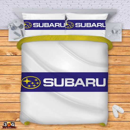 Bed Linen Subaru white