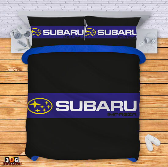 Bed Linen Subaru Impreza black