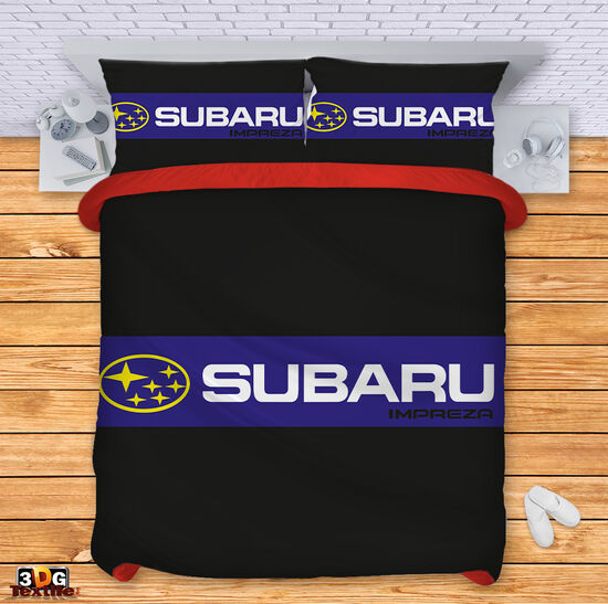 Bed Linen Subaru Impreza black
