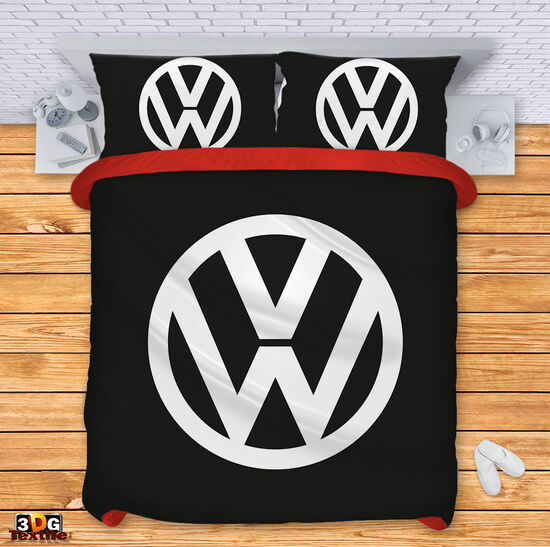 Bed Linen Volkswagen black