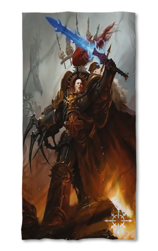 Beach Towel Warhammer 40k Abaddon the Despoiler
