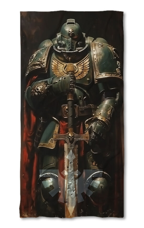 Beach Towel Warhammer 40k Dark angel marine
