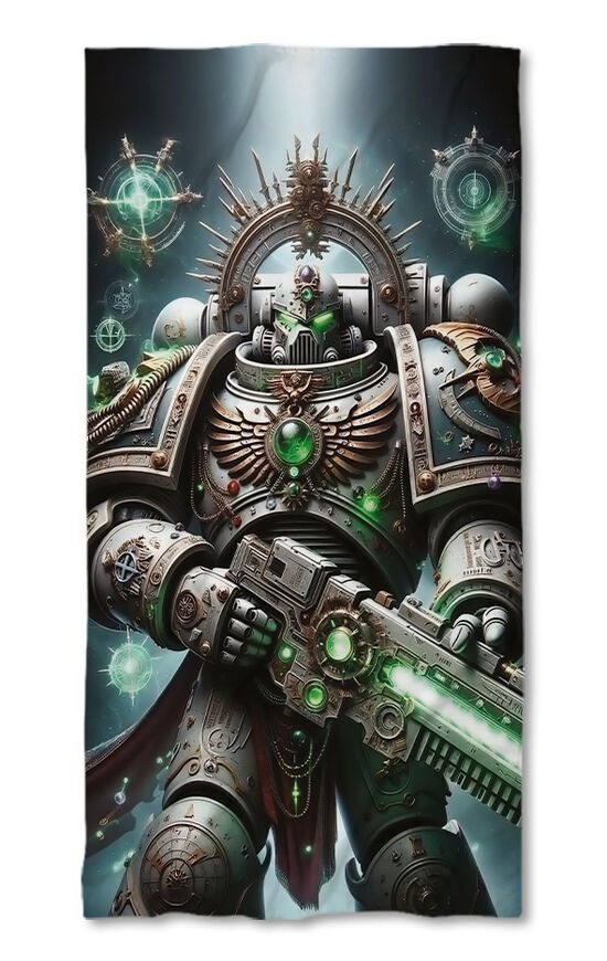 Beach Towel Warhammer 40k Dark space marine