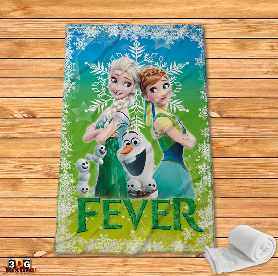 Fleece Blanket Frozen Fever