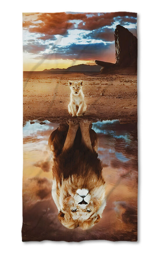 Beach Towel Lions