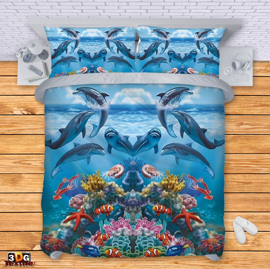 Bed Linen Dolphins