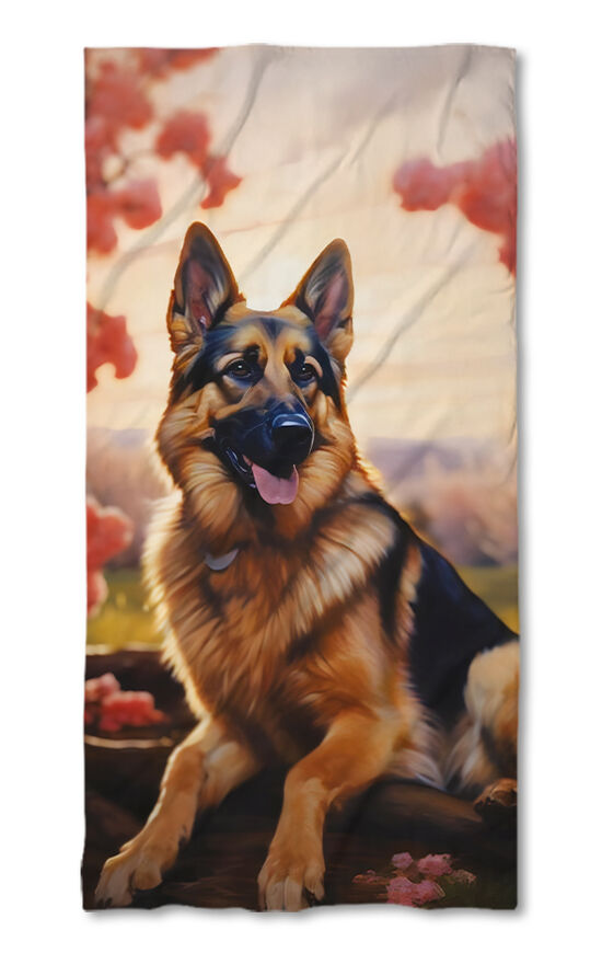 Beach Towel German Shepherd 2025