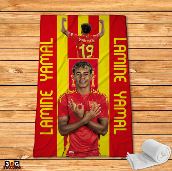 Fleece Blanket Lamine Yamal