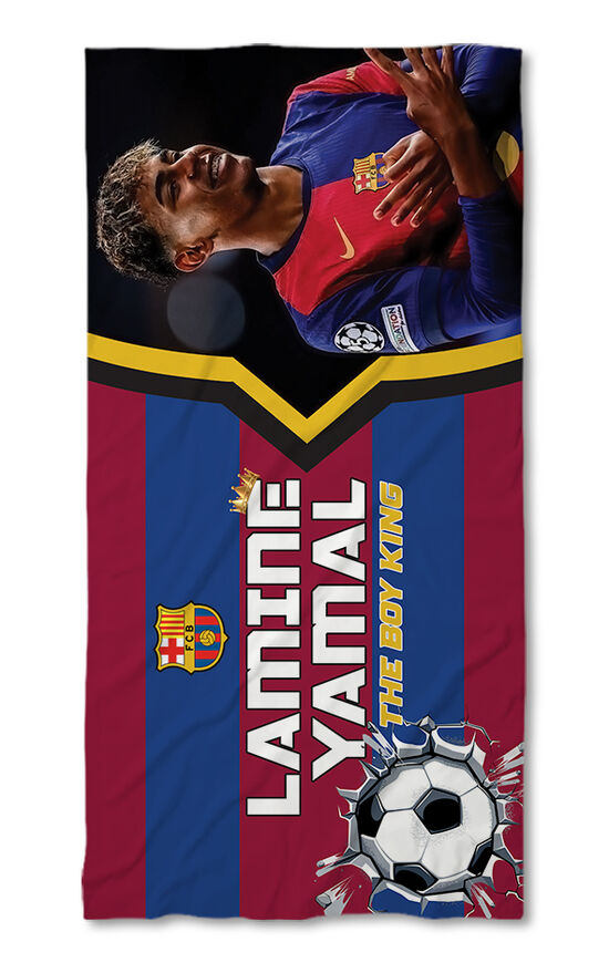 Beach Towel Lamine Yamal Barcelona 2