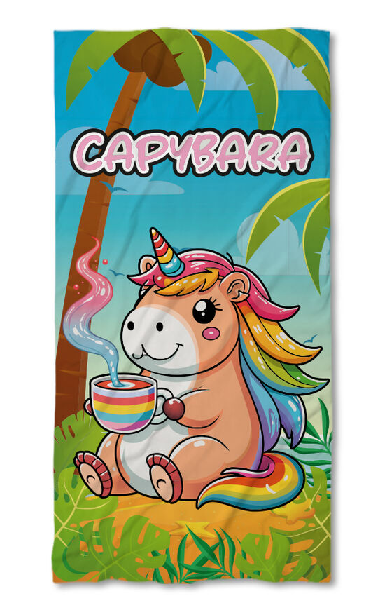 Beach Towel Capybara 4