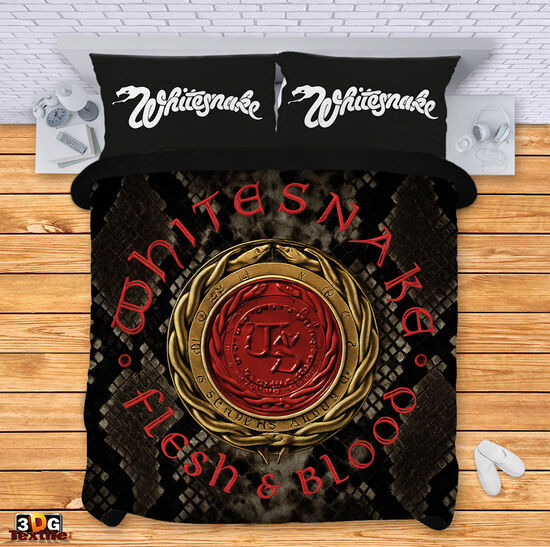 Bed Linen Whitesnake