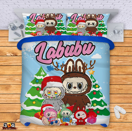 Bed Linen Labubu Christmas