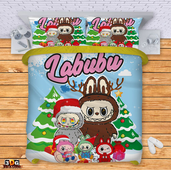 Bed Linen Labubu Christmas