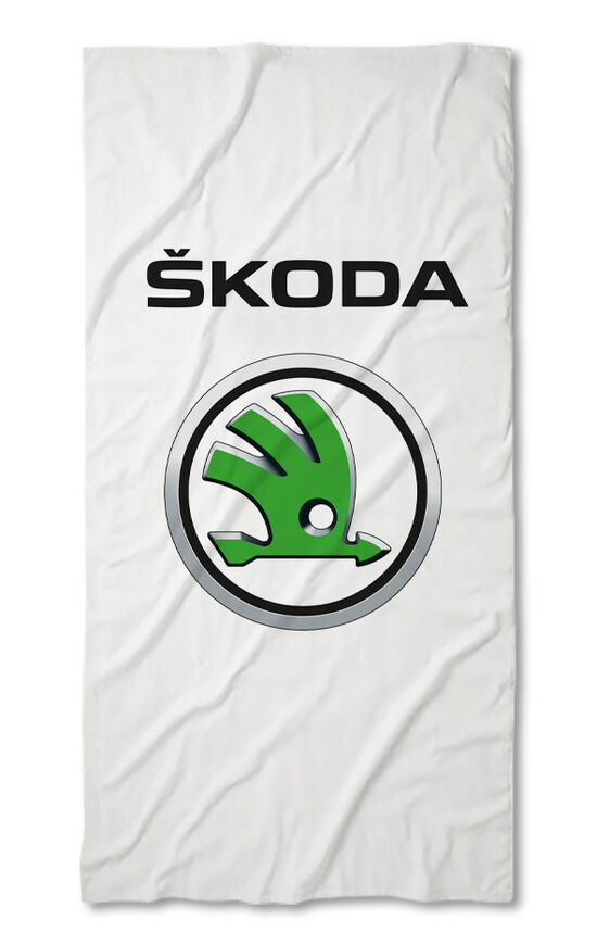 Beach Towel Skoda White