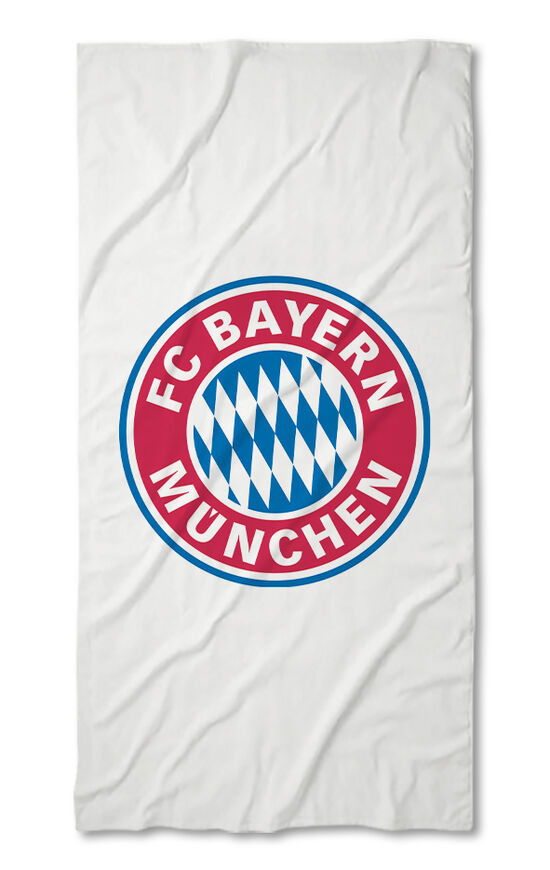 Beach Towel Bayern München White