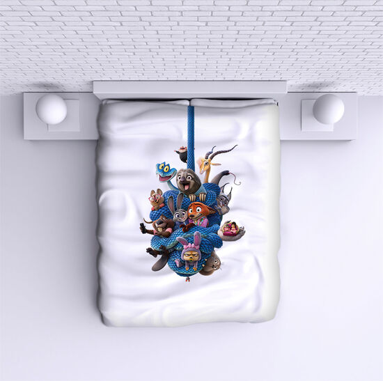 Bed Cover Zootropolis 2