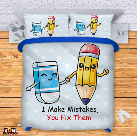 Bed Linen Pensil and eraser