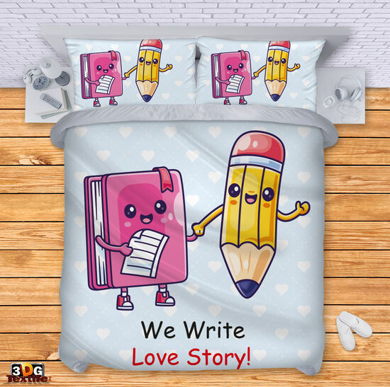 Bed Linen Pencil and paper