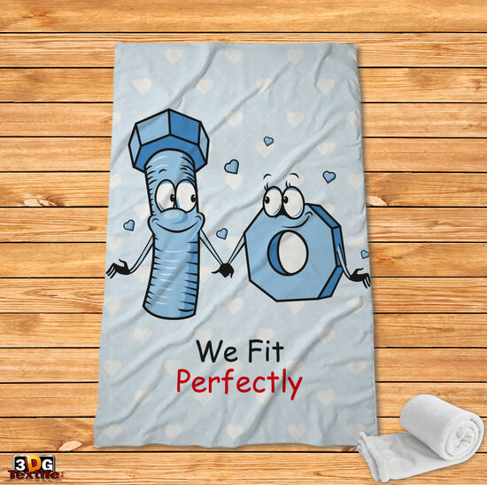 Fleece Blanket Bolt and nut