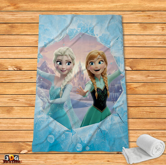 Fleece Blanket Frozen 2026