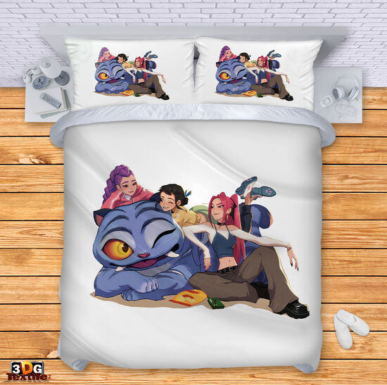 Bed Linen Huntrix K Pop 4