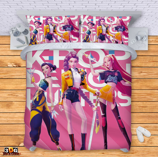 Bed Linen Huntrix K Pop 5