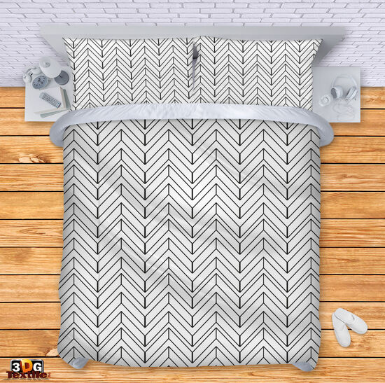 Bed Linen Geometric Design