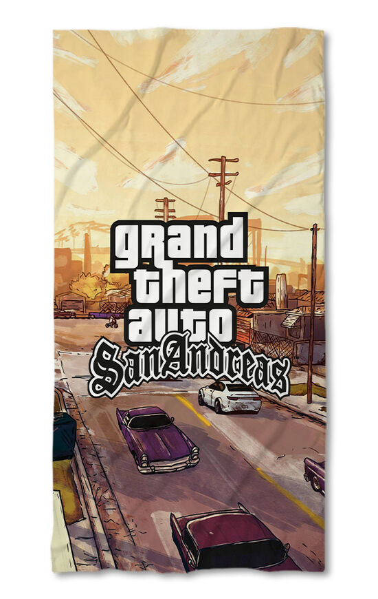 Beach Towel Grand Theft Auto San Andreas