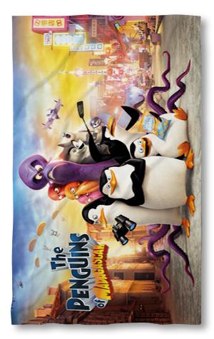Beach Towel Penguins