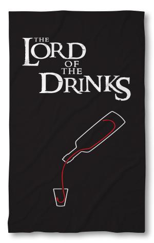 Beach Towel Lord of Drinks