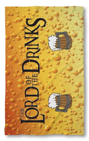 Beach Towel Lord of Drinks 2