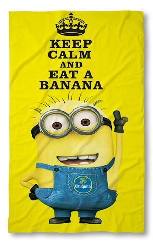 Beach Towel Banana Minion