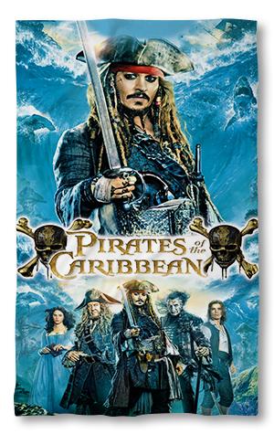 Beach Towel Pirates of the Caribbean