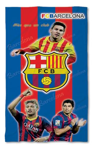 Beach Towel Barcelona Suares Mesi Neymar