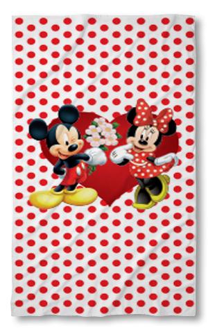 Beach Towel Mini and Mickey red points