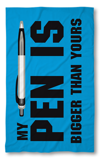 Beach Towel My Pen