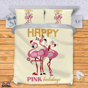 Bed Linen Pink Flamingo