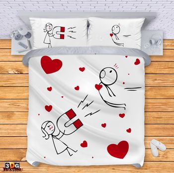 Bed Linen Magnet for my heart