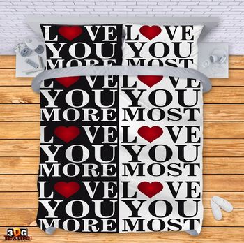Bed Linen I Love You The Most