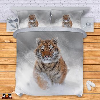 Bed Linen Tiger in the Snow