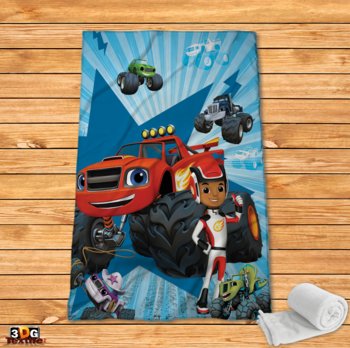 ​Pătură polar Blaze and the Monster Machines
