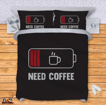 Bed Linen Need Coffee